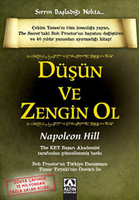 "Düşün ve Zengin Ol" - Napoleon Hill Okunması gereken kişisel gelişim kitapları 