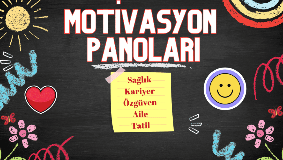 Motivasyon Panosu ve Hedef Panosu Örnekleri
