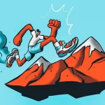 Motivasyon Eylemlerimizin Arkasındaki İtici Güç görseli dağa çıkan çizgi film